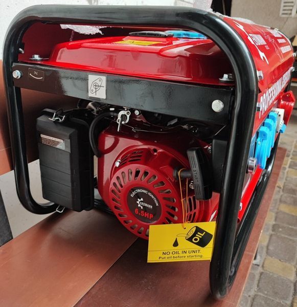 Генератор бензиновий ER-9500 Erdmann Tools (3 фази, 2,5 кВт) 105232 фото