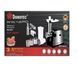 М'ясорубка електрична Domotec MS-2027 3в1 4500W із соковижималкою, терками та шатківниками 104708 фото 2
