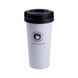 Термочашка Creative Cafe Style 500 мл з ручкою білий LU-HPGM501W фото 2
