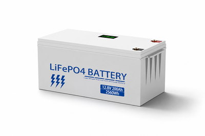 Акумулятор BATTERY liFePo 12.8V 200Ah 2560Wh для дому, квартири, ДБЖ та сонячних електростанцій 107194 фото
