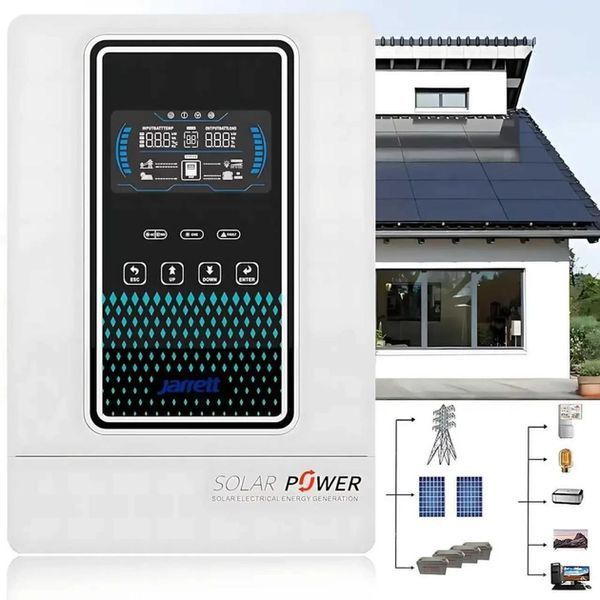 Гібридний інвертор із чистою синусоїдою на 48 Вт Jarrett 6.5KW чиста синусоїда 105260 фото