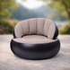 Надувне крісло AIR SOFA / Надувне велюрове крісло 80&times;80&times;67см Бежевий 106875 фото 1