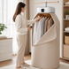 Вертикальна електросушарка для одягу з гарячим повітрям dryer AND XL-1187 / Побутова електрична сушарка для білизни з чохлом та таймером 108214 фото 4