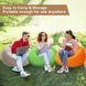 Надувне крісло-пуф Inflatable Sofa / Надувне крісло-мішок 110&times;110&times;85 см 106878 фото 2