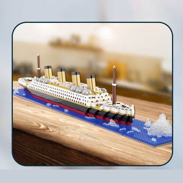 Конструктор корабель Titanic (1878 деталей) 102813 фото