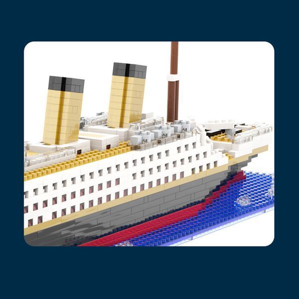 Конструктор корабель Titanic (1878 деталей) 102813 фото