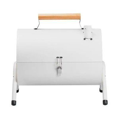 Вугільний гриль двосторонній портативний з решіткою TS Kitchen HP452GBE Білий LU-HP452GBE фото