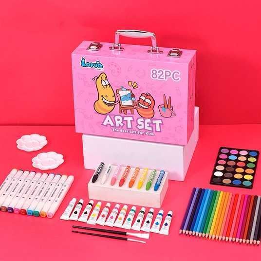 Набір юного художника для малювання та творчості Art Set на 82 предмети 102203 фото