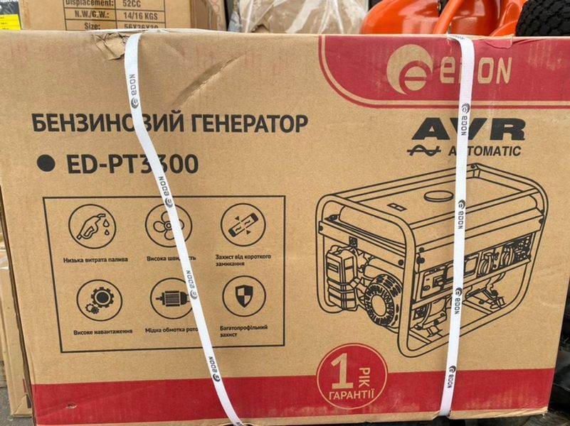 Бензиновий генератор EDON PT-3300 21204 фото