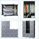 Пластикова складана шафа Storage Cube Cabinet 12 секцій 102151 фото 4