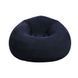 Надувне крісло-пуф Inflatable Sofa / Надувне крісло-мішок 110&times;110&times;85 см Темно-синій 106883 фото 3
