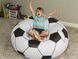 Надувне крісло-пуф Inflatable Sofa / Надувне крісло-мішок 110&times;110&times;85 см Чорно-білий 106884 фото 1