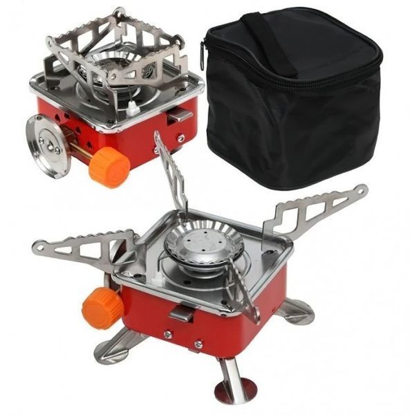 Портативна газова плитка Portable Card Type Stove K-202 21421 фото