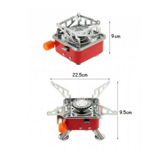 Портативна газова плитка Portable Card Type Stove K-202 21421 фото