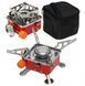 Портативна газова плитка Portable Card Type Stove K-202 21421 фото 7