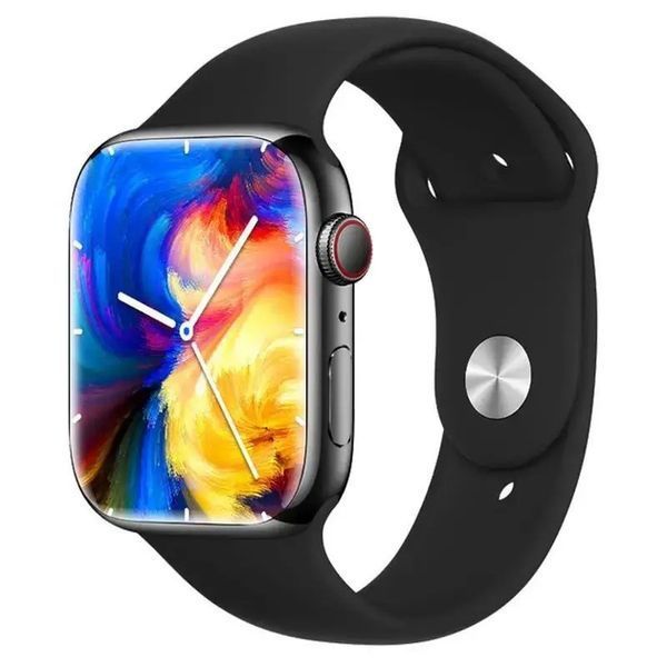Смарт-годинник Smart Watch GS7 Pro Max, 45 мм, дзвінки, бездротова зарядка рожевий 105187 фото