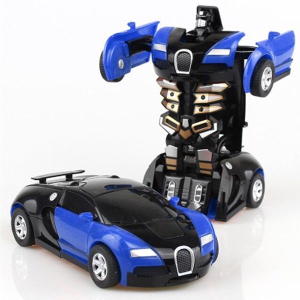 Червоний Машинка трансформер Автобот Lamborghini Robot Car на радіокеруванні 2в1 13391 фото