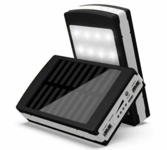Мобільна зарядка POWER BANK Metal+LED Solar 90000mah 15000 фото