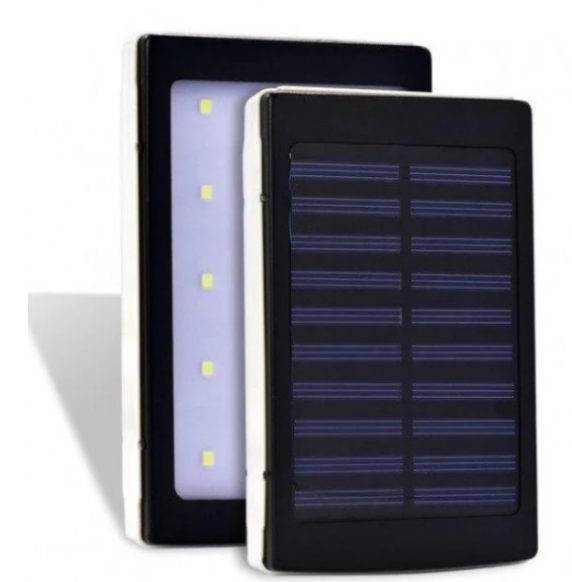 Мобільна зарядка POWER BANK Metal+LED Solar 90000mah 15000 фото
