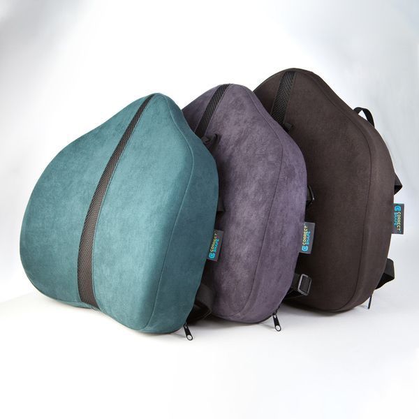 Ортопедична подушка під спину - Сorrect Line Max (Memory Foam) Correct Shape&reg; сірий 674197189 фото