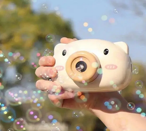 Дитячий фотоапарат для мильних бульбашок BUBBLE CAMERA 21607 фото