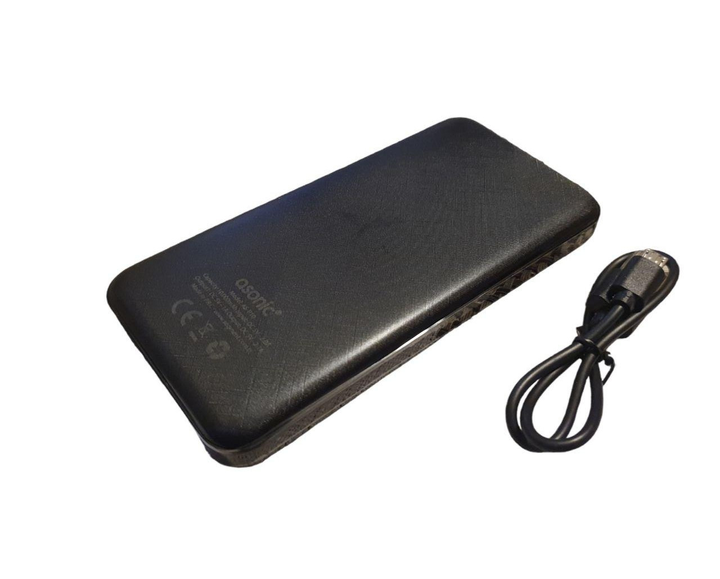 Павер банк, Power Bank 10000 mAh з індикатором заряду, Asonic P10 102750 фото