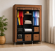 Тканинна шафа HCX Storage Wardrobe 88130 Коричневий 107844 фото 1