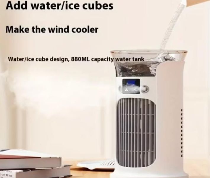Вентилятор-кондиціонер міні-охолоджувач Spray air cooler LY-940 104373 фото