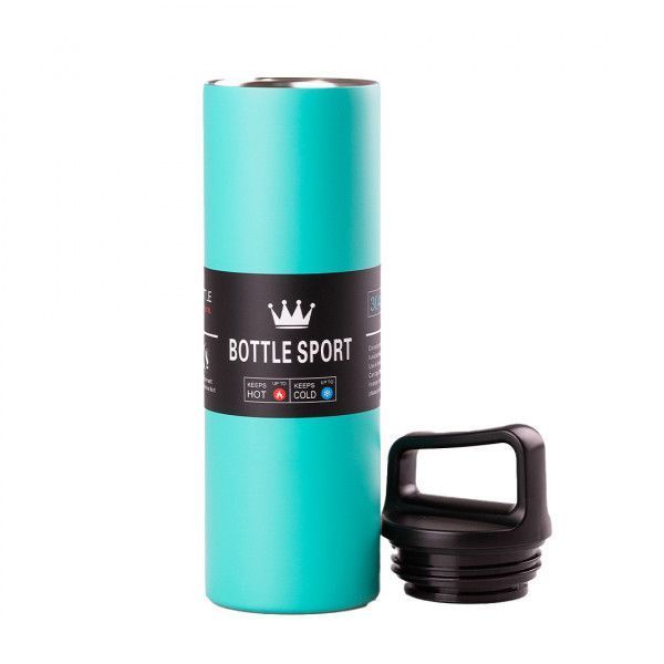 Термос Bottle Sport 500 мл з ручкою м'ятний LU-HPGM5009M фото