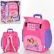 Скарбничка сейф EL-510-14 LOVELY PRINCESS з відбитком пальця та кодовим замком банкомат музичний Рожевий 14103 фото 1