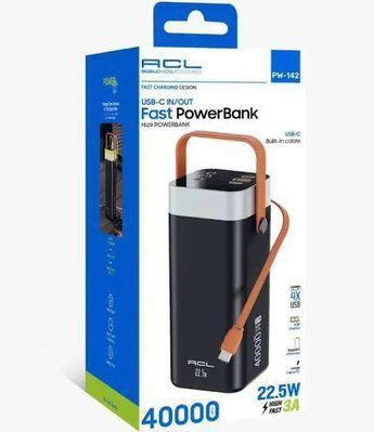 Портативний зарядний пристрій ACL PW-142 Fast PowerBank 105424 фото