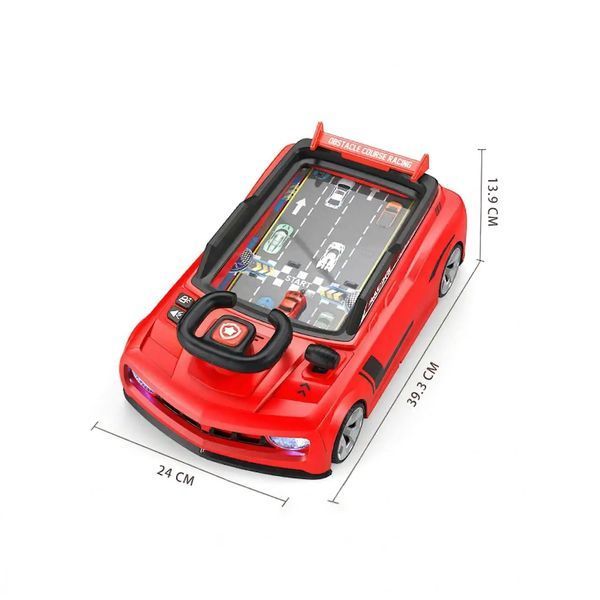 Дитячий симулятор водіння / Ігровий гоночний симулятор Adventure Racing Car Червоний 107083 фото