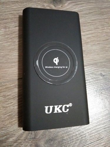 Зовнішній акумулятор Power Bank 30000mAh з бездротовою зарядкою 13282 фото