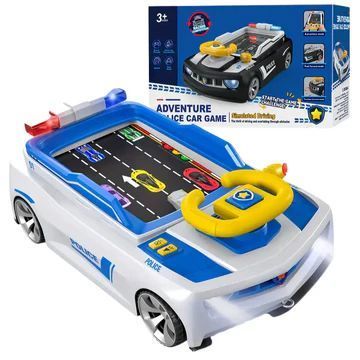 Дитячий симулятор водіння / Ігровий гоночний симулятор Adventure Racing Car Блакитний 107085 фото