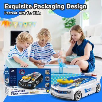 Дитячий симулятор водіння / Ігровий гоночний симулятор Adventure Racing Car Блакитний 107085 фото