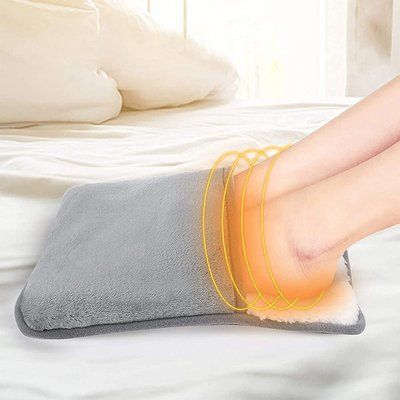 Електрогрілка для ніг до 60&deg;С (30&times;30см), від USB, Foot warmer / Термогрілка для ніг / Електрокилимок для ніг 104680 фото