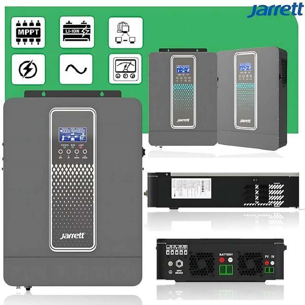 Гібридний інвертор Jarrett JARP-3.2KVA ЧИСТИЙ, 3000 W, 24 V, 1 фаза 102290 фото