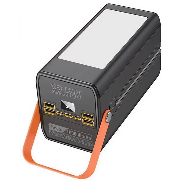 Портативний акумулятор Power Bank Hoco DB49 Action 22.5W 100000 mAh QC3.0 PD20W 105948 фото
