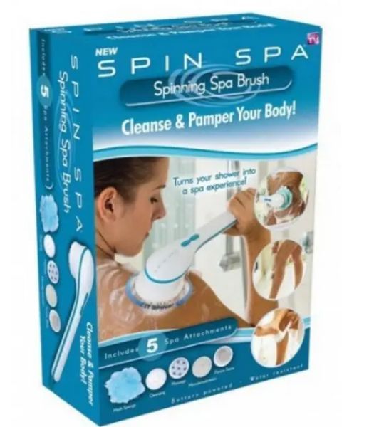 Масажна щітка для тіла Spin Spa Brush (WN-01) 13388 фото