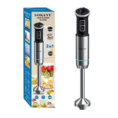 Багатофункціональний електричний блендер SOKANY SK-02009, ручний блендер 1100 Вт 103276 фото