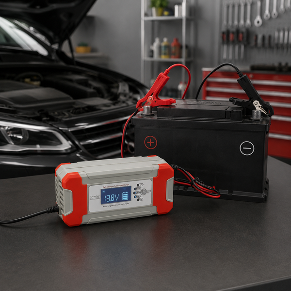 Зарядний пристрій для акумуляторів 8A 12V/24v / Автомобільна зарядка / Зарядка для акумулятора автоЗарядний пристрій для акумуляторів 8A 12V/24v / Автомобільна зарядка / Зарядка для акумулятора авто 107884 фото