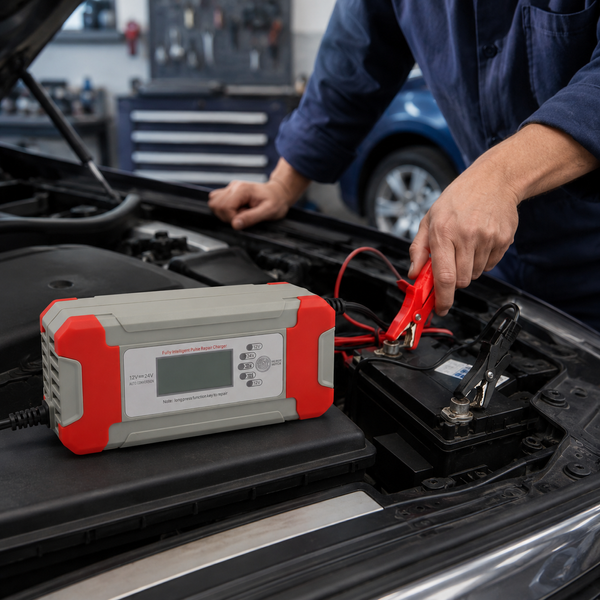 Зарядний пристрій для акумуляторів 8A 12V/24v / Автомобільна зарядка / Зарядка для акумулятора автоЗарядний пристрій для акумуляторів 8A 12V/24v / Автомобільна зарядка / Зарядка для акумулятора авто 107884 фото