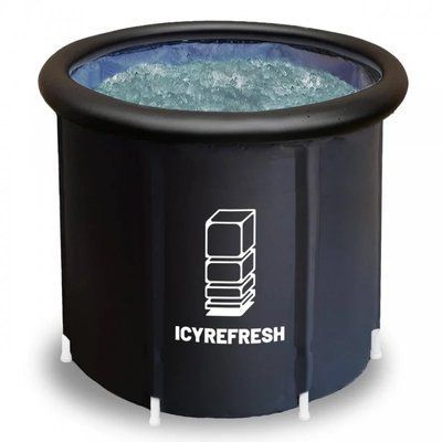 Круглий каркасний басейн для крижаної ванни / Льодова надувна ванна "Ice Bath Spa" 106713 фото