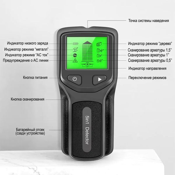 Мультифункціональний сканер стіни HW430 105650 фото