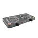 Електроплита спіральна на 2 конфорки Domotec MS-5802 105958 фото 3