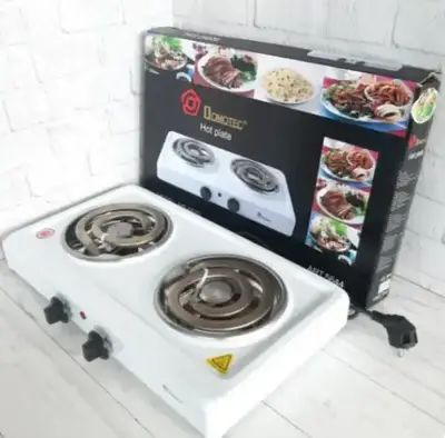 Настільна плита електрична на 2 конфорки Domotec MS-5532 105961 фото